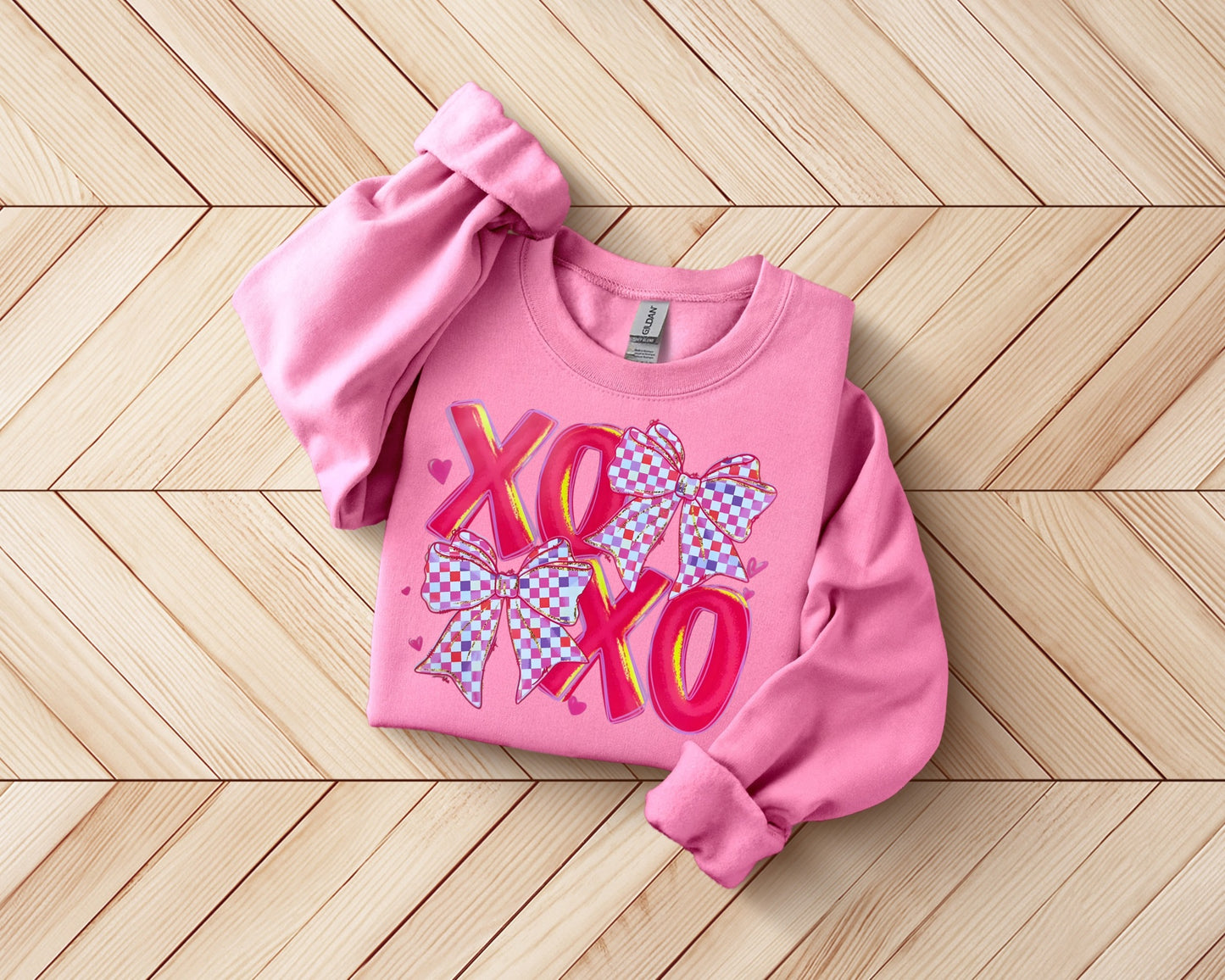 XOXO w Bows - Valentine’s Day