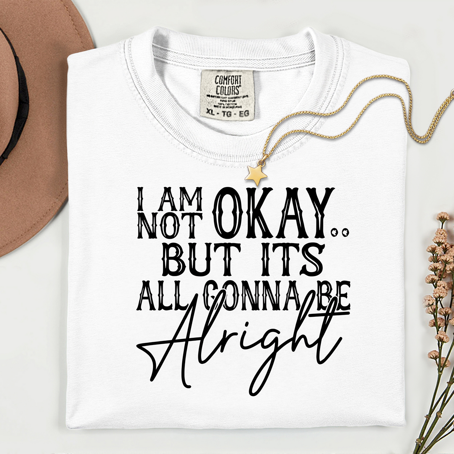 I Am Not Okay- DTF Transfer