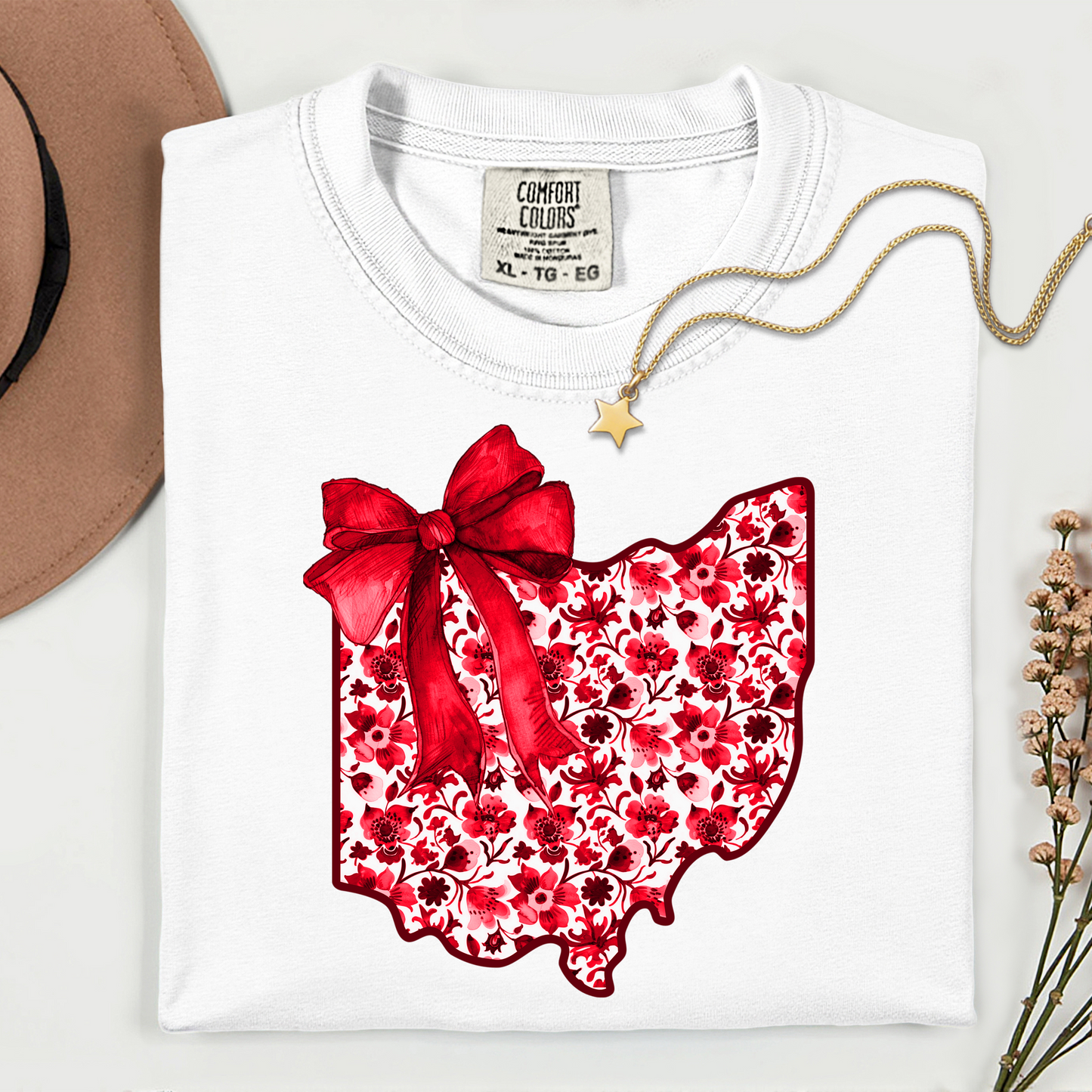 Ohio State Red-DTF Transfer