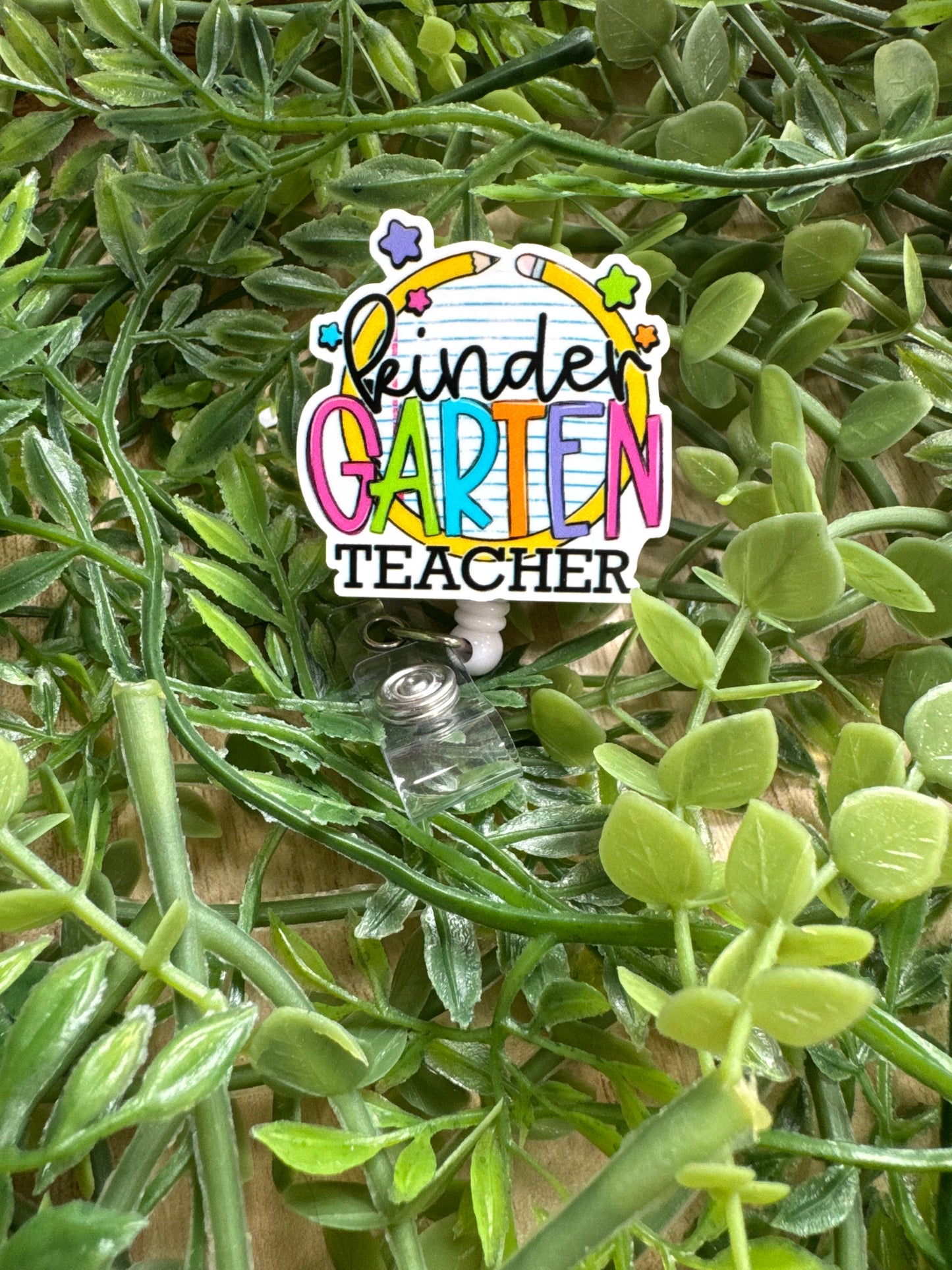 Kindergarten Teacher Badge Reels