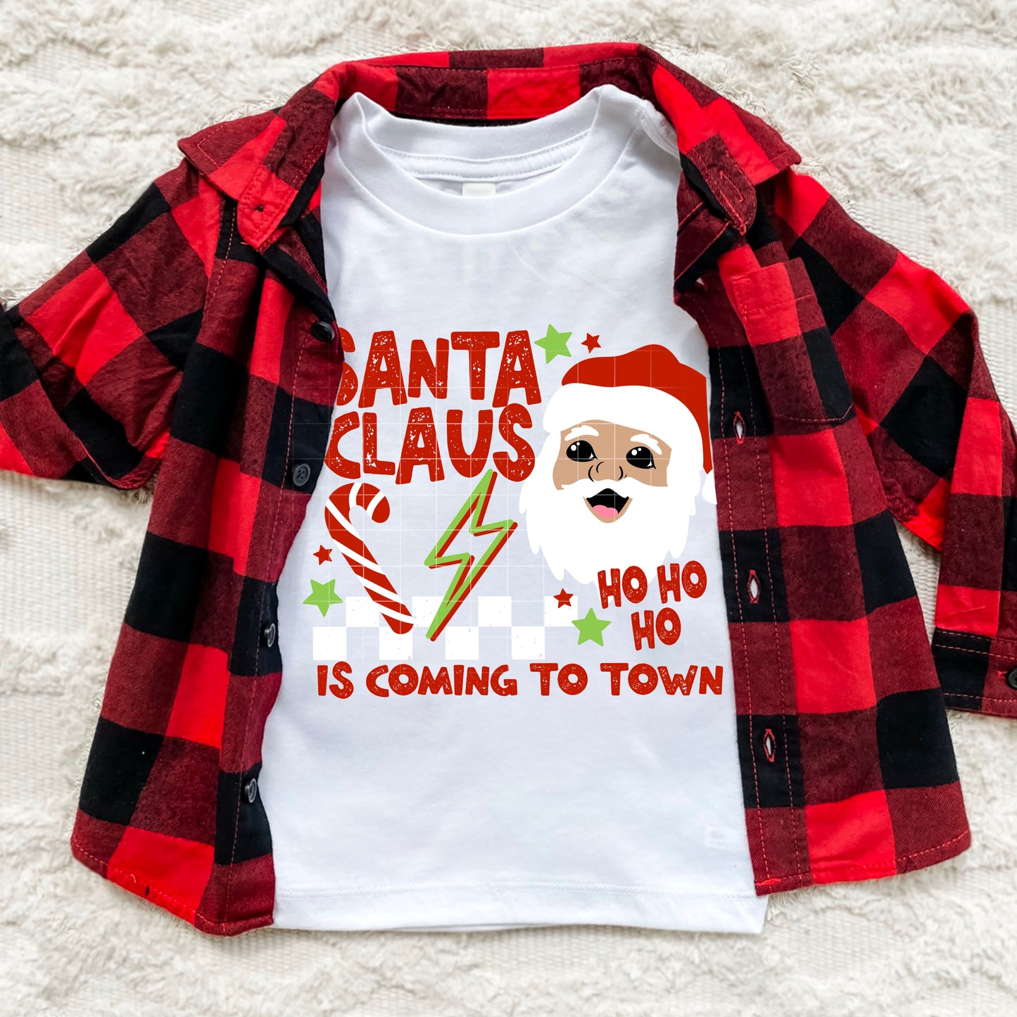 Santa Claus Coming to Town- DTF Transfer
