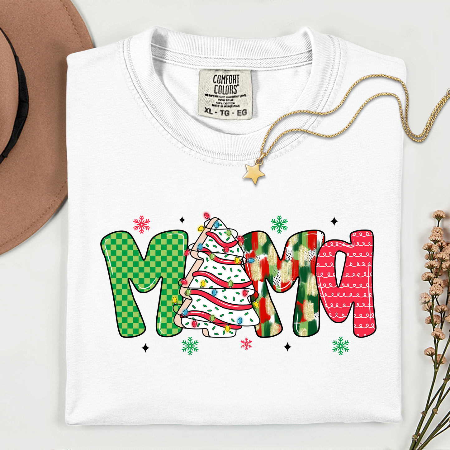 Christmas Mama -DTF Transfer