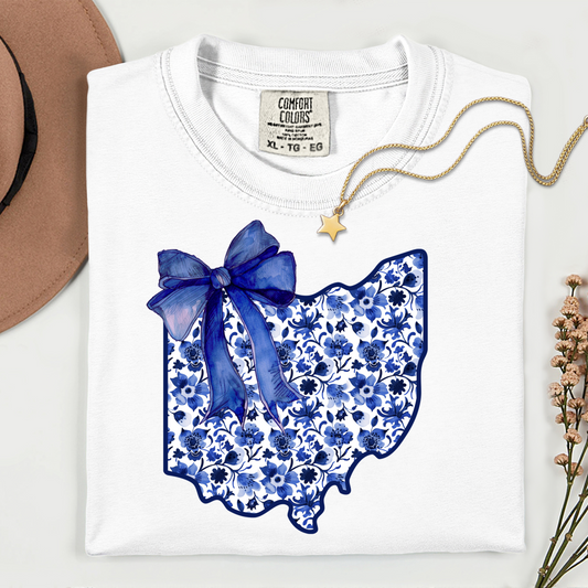 Ohio State Blue-DTF Transfer