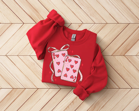 Cards w Bow - Valentine’s Day