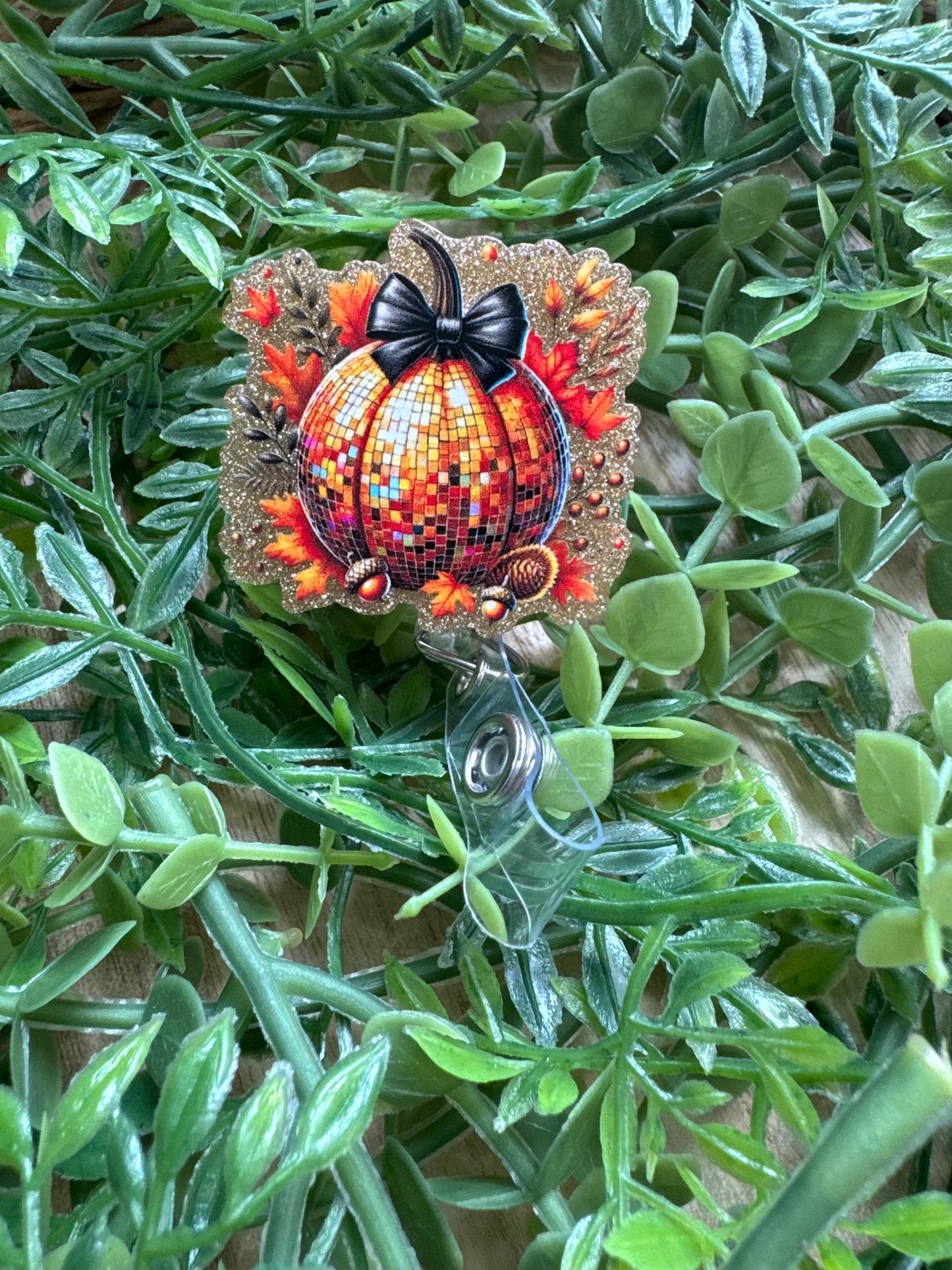 Fall Pumpkin Badge Reels