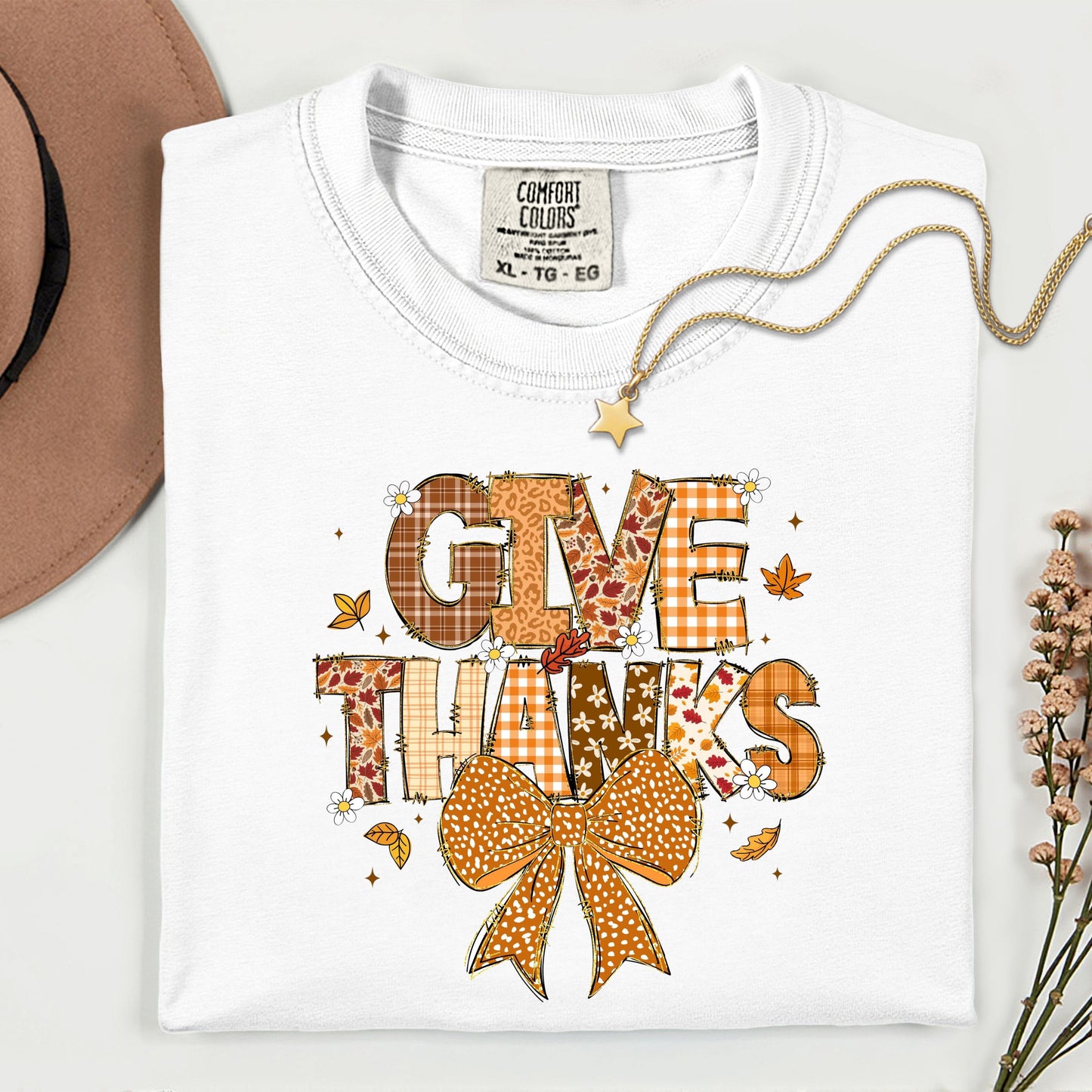 Give Thanks- DTF Transfer