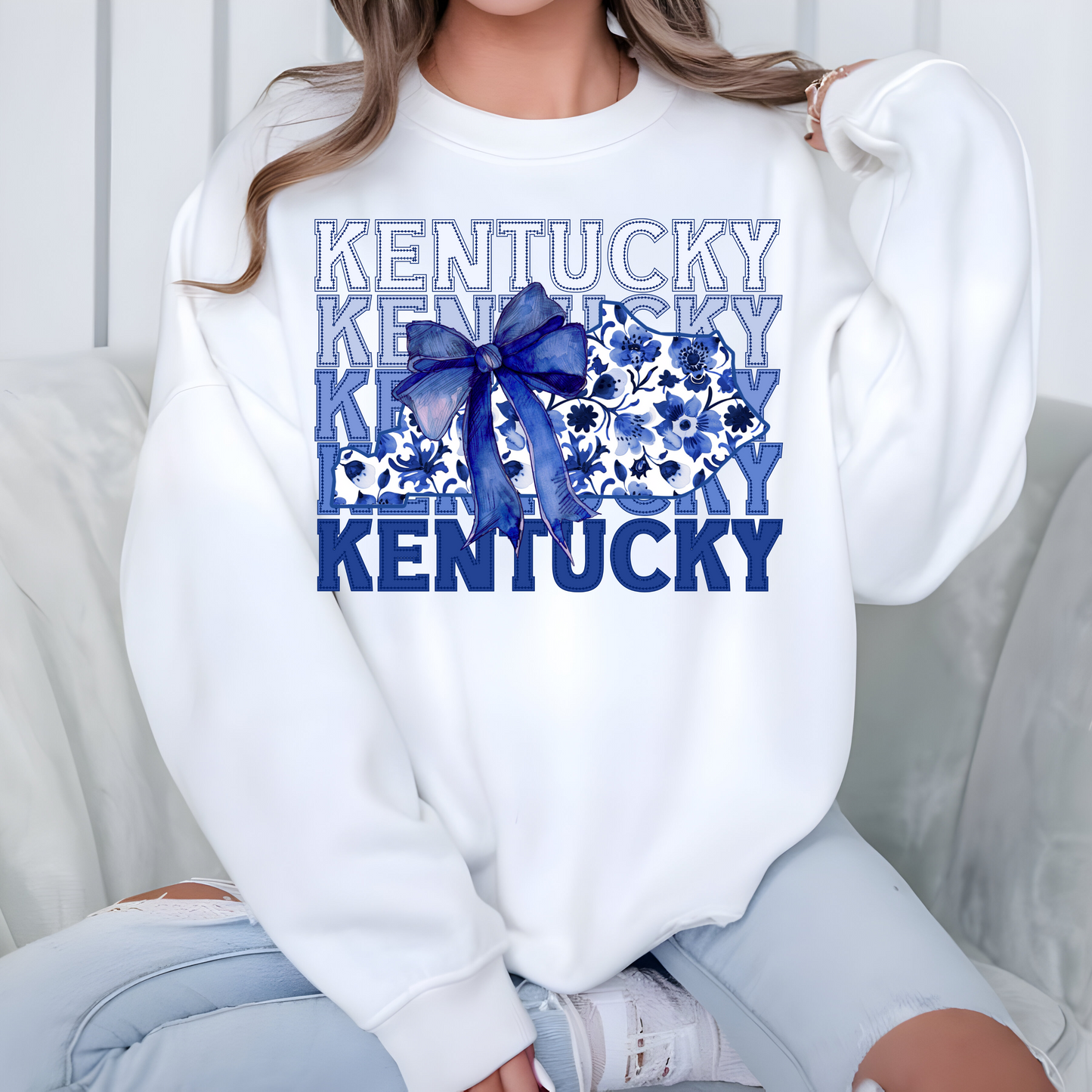 Blue Kentucky - DTF Transfer