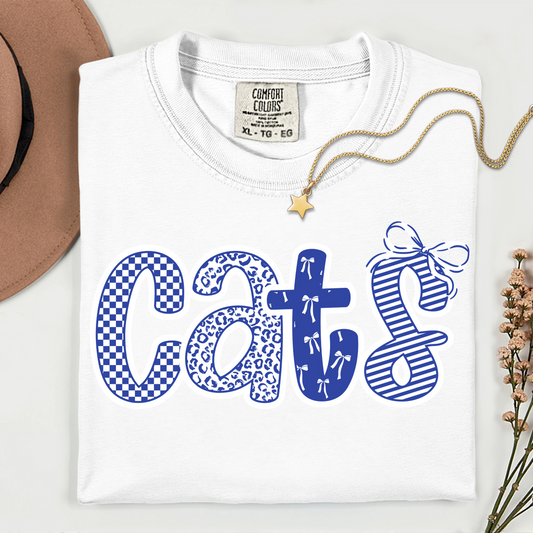 Preppy Kentucky Cats - DTF Transfer
