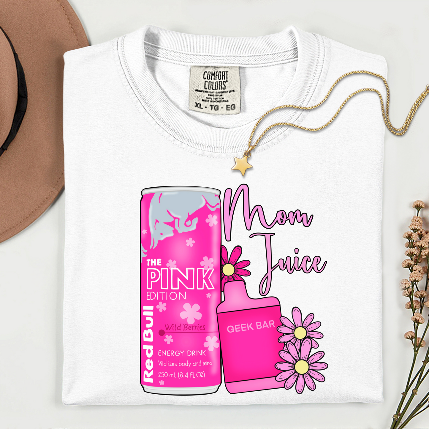 Mom Juice Redbull- DTF Transfer