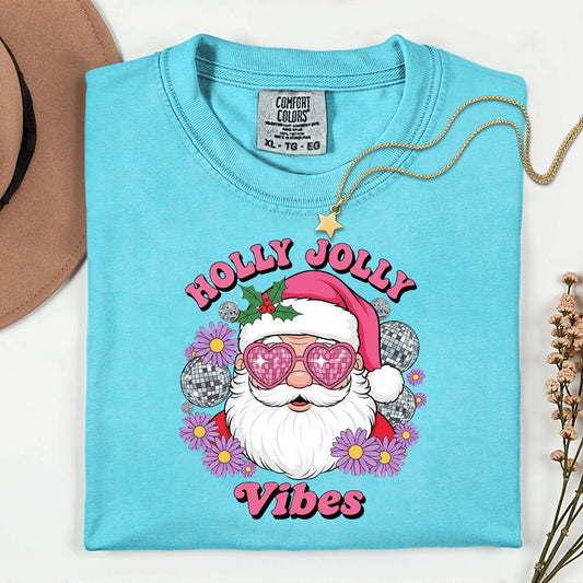 Holly Jolly Vibes- DTF Transfer