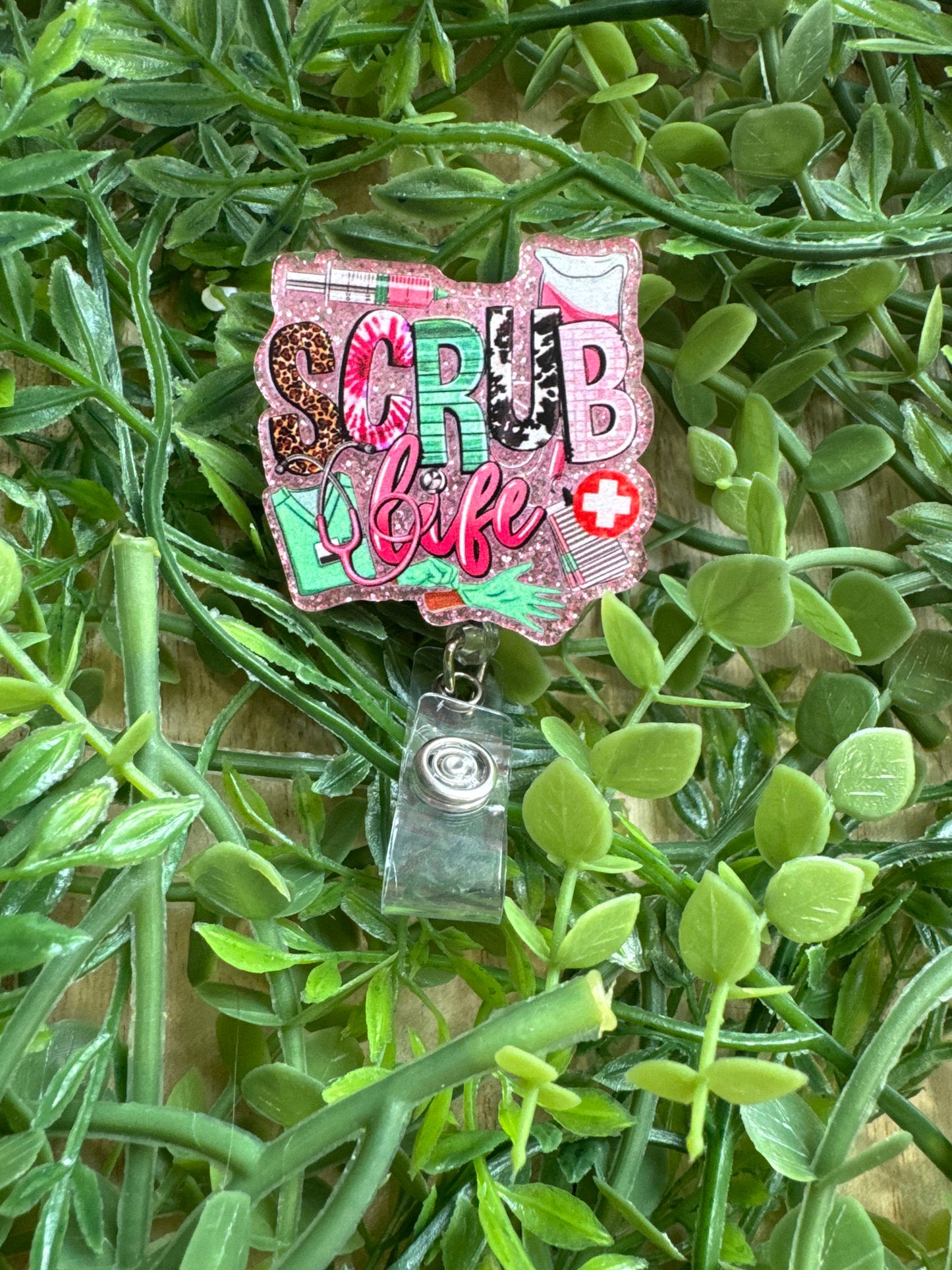 Scrub Life Badge Reels