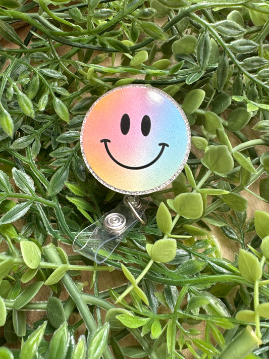Smiley Face Badge Reels