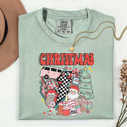 Retro Christmas - DTF Transfer