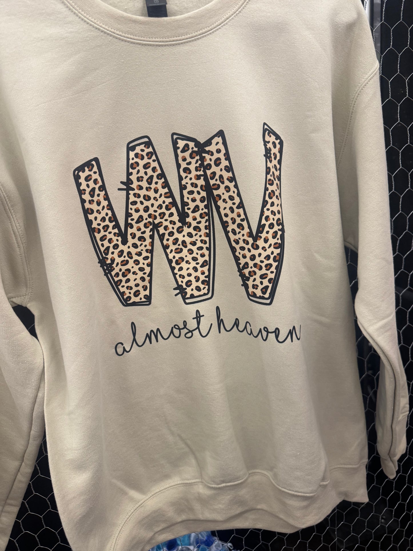 Cheetah Print- Crew Neck
