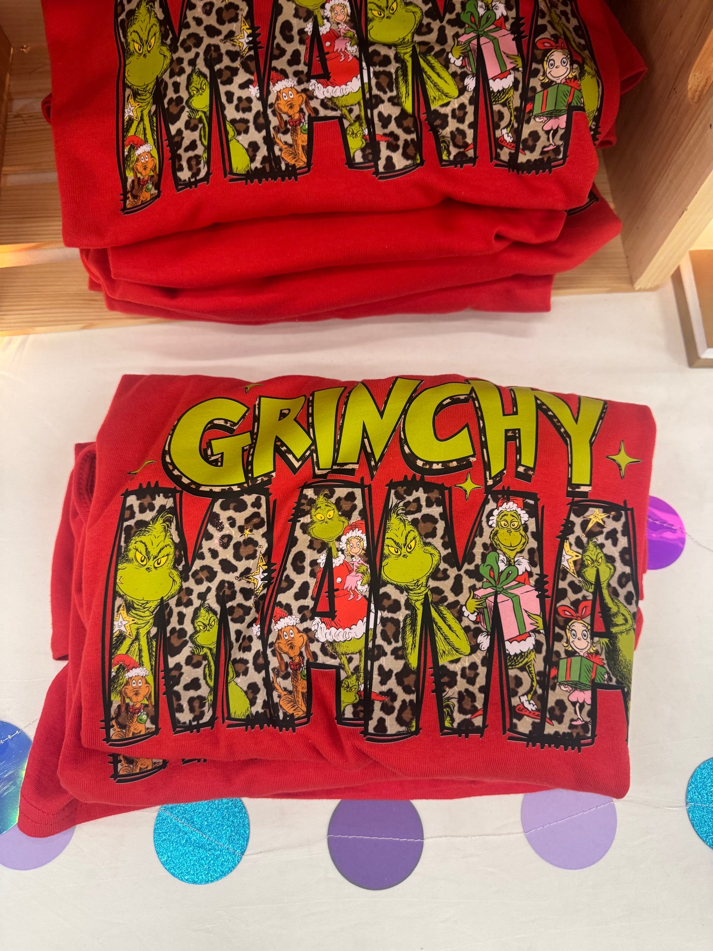 Grinchy MAMA- Long Sleeve