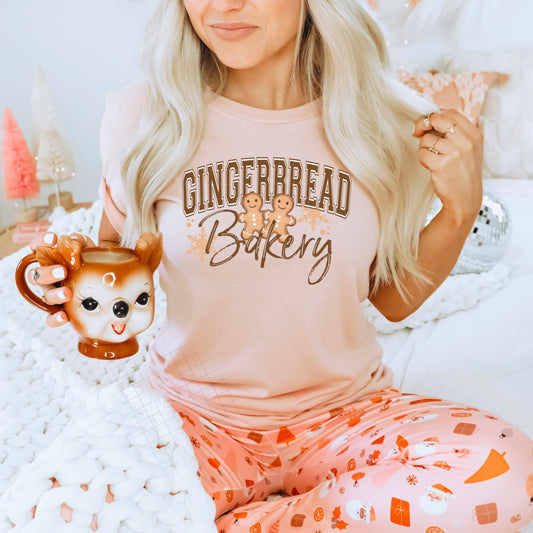 Gingerbread Bakery -DTF Transfer