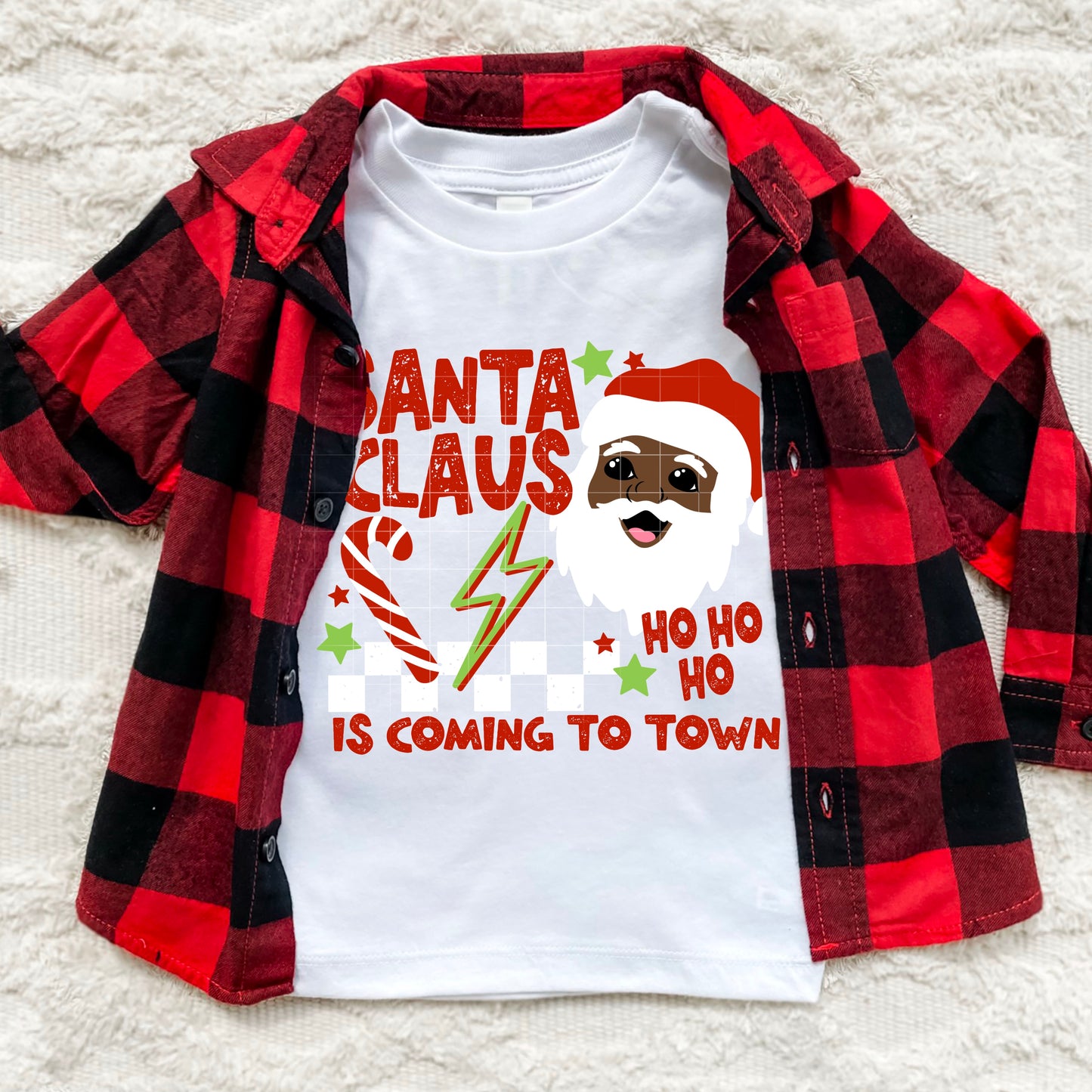 Santa Claus Coming to Town- DTF Transfer