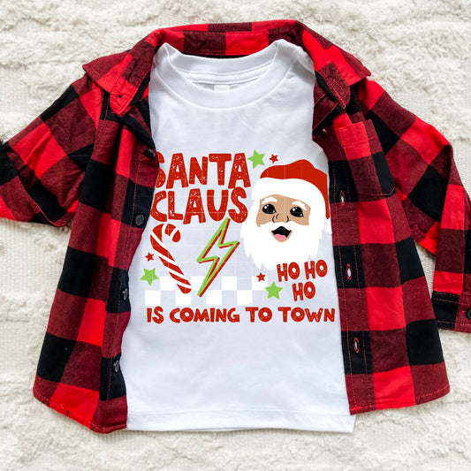Santa Claus Coming to Town- DTF Transfer
