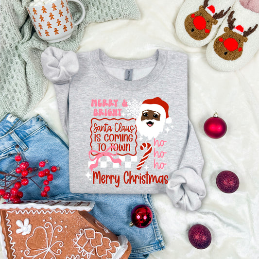 Santa Claus Coming to Town- DTF Transfer