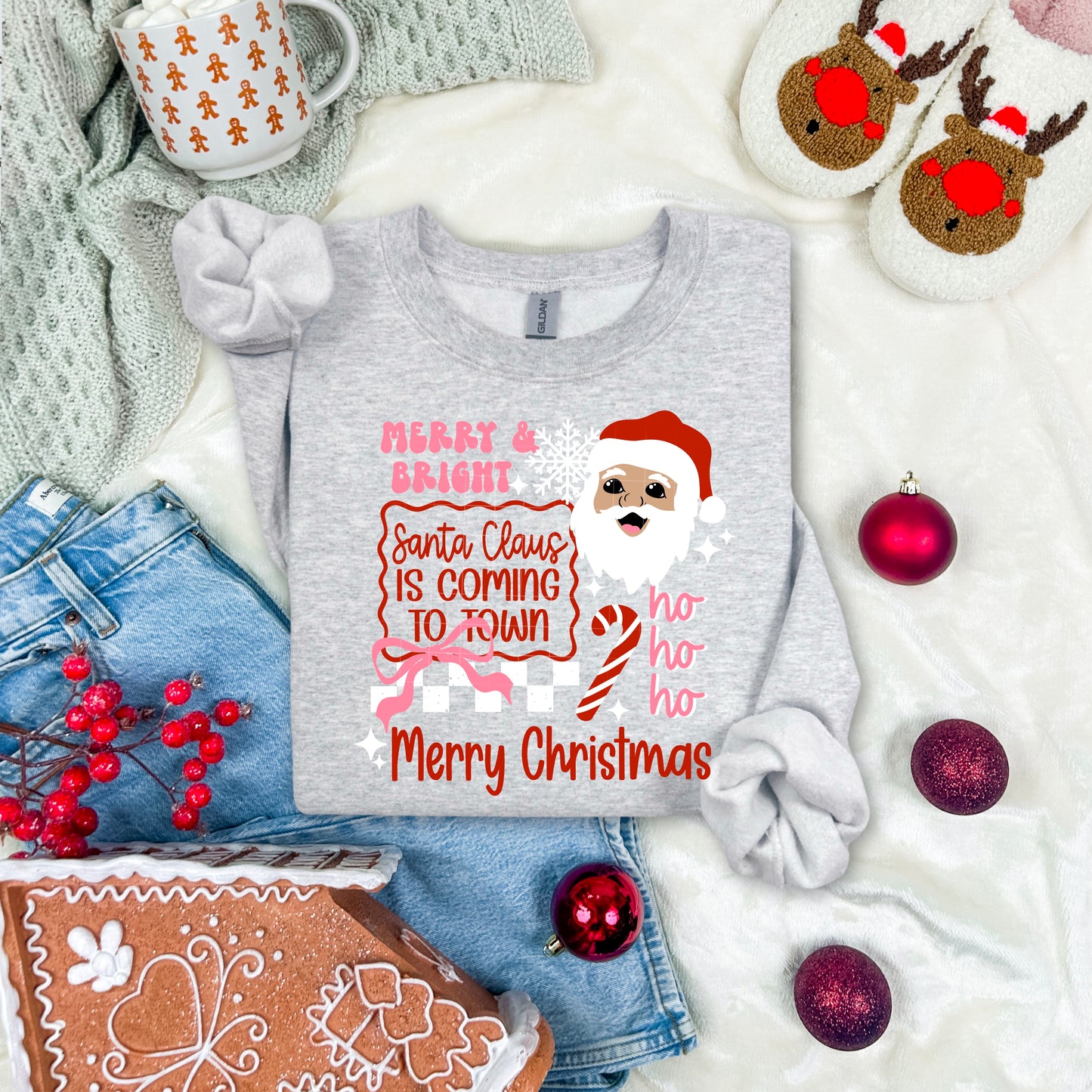 Santa Claus Coming to Town- DTF Transfer