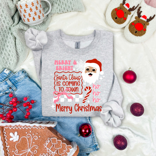 Santa Claus Coming to Town- DTF Transfer