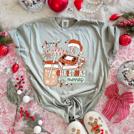 Coffee & Christmas Movies- DTF Transfer